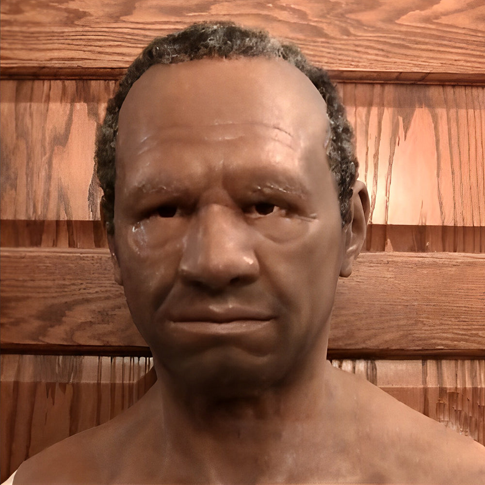 Men's Elderly Character Mask – Full Face Halloween Party
