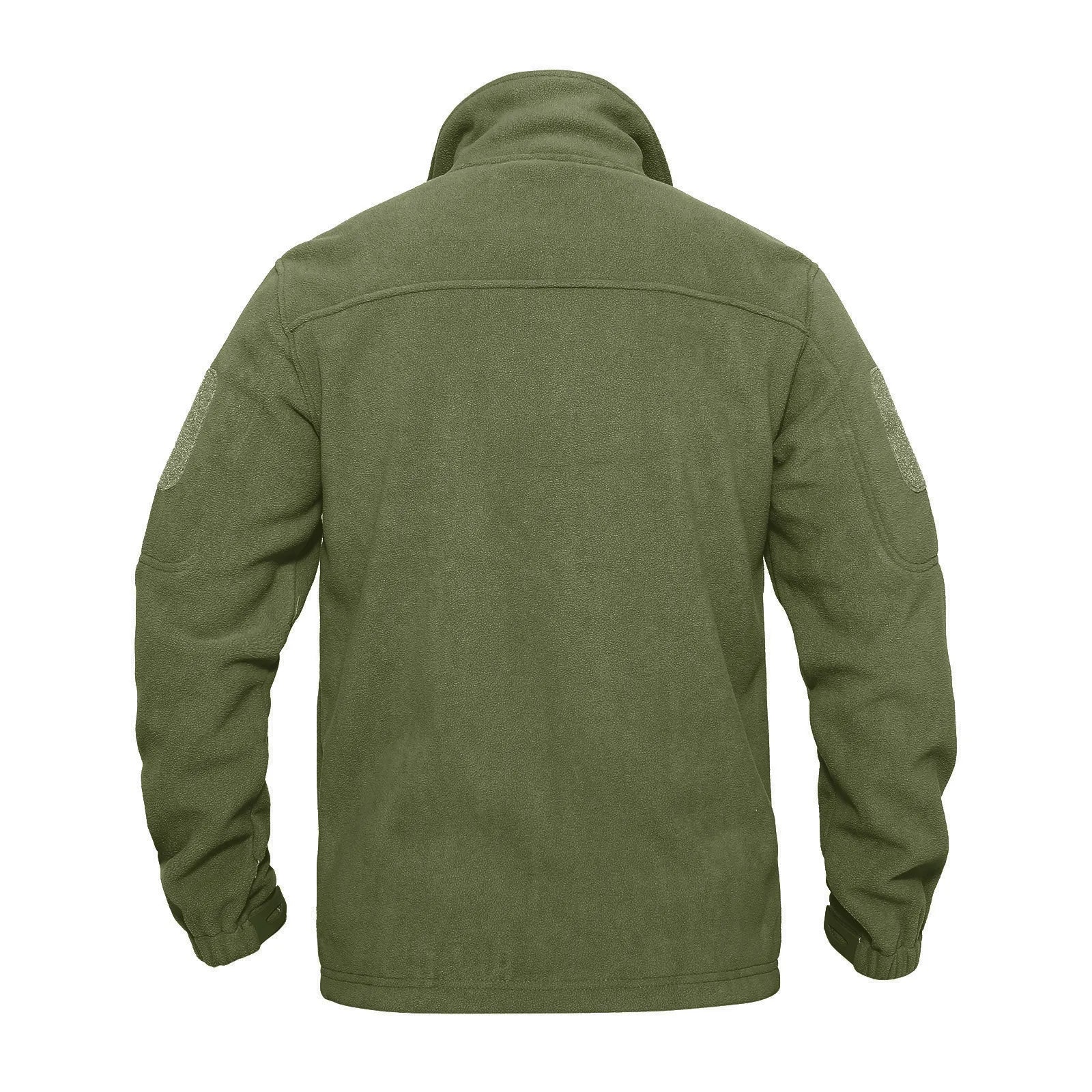 Men's Utility Fleece Jacket – Full Zip Zipper Pockets Hiking Trips