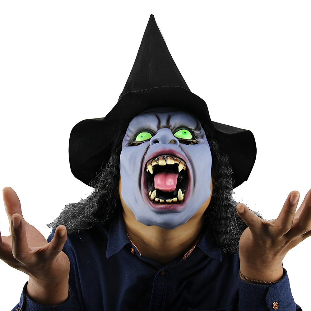 Women's Halloween Character Mask – Full Face Head Cover Costume Party Accessory