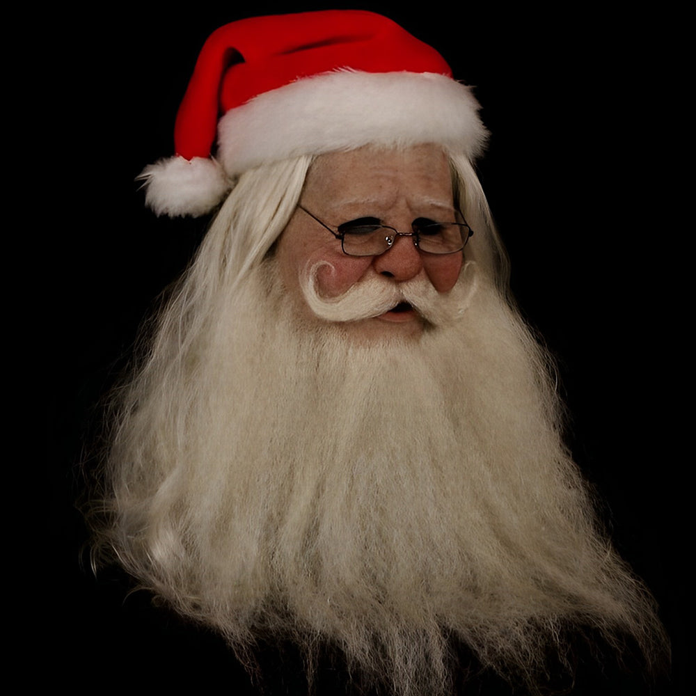 Men's Elderly Character Mask – Full Face Halloween Party