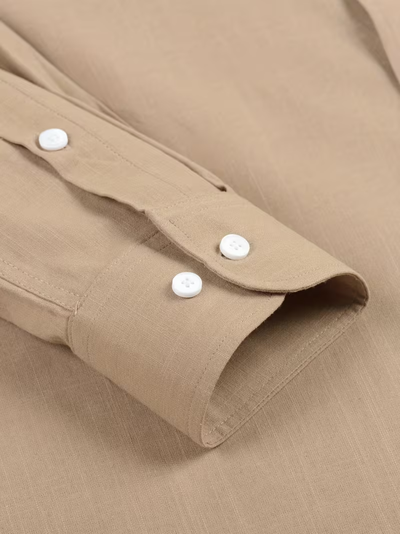 Men's Textured Collared Button-Down Shirt – Chest Pocket Long Sleeves Seminars