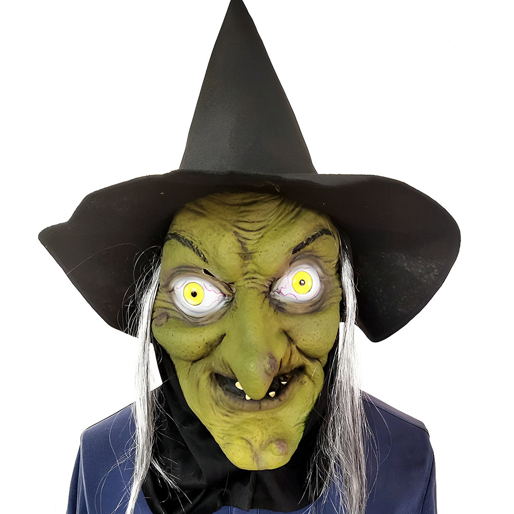 Women's Halloween Character Mask – Full Face Head Cover Costume Party Accessory